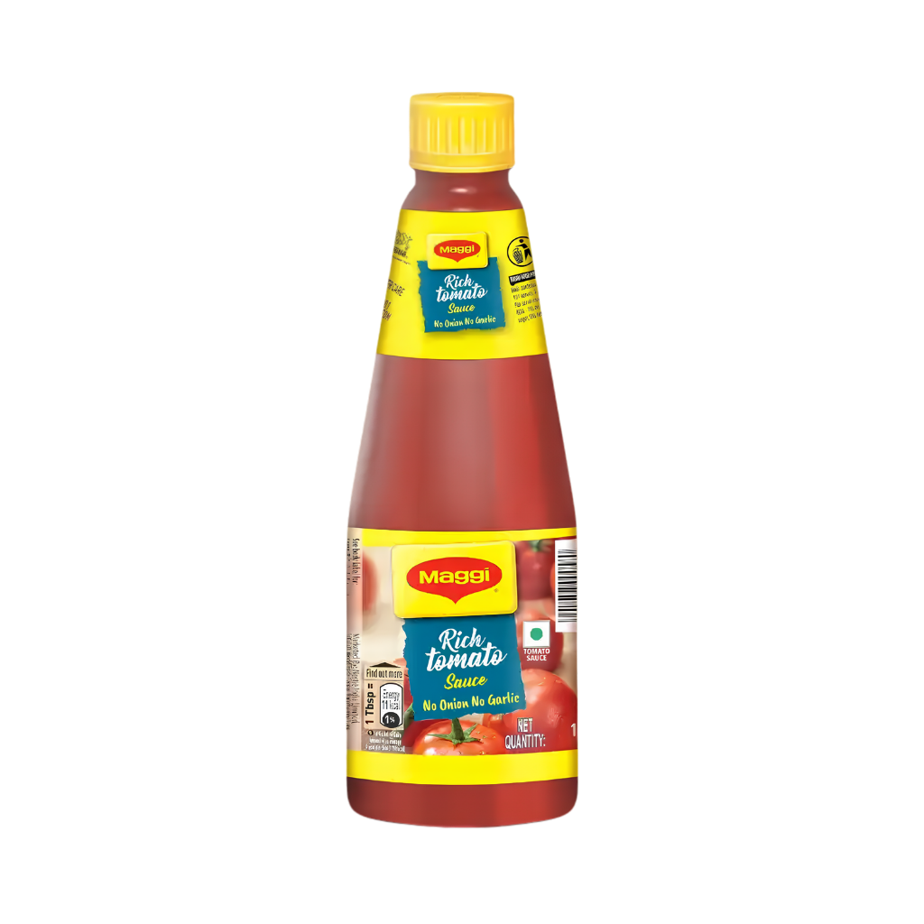 Maggi Tomato Sauce (No Onion No Garlic) ketchup 1 kg buy online USA - 1